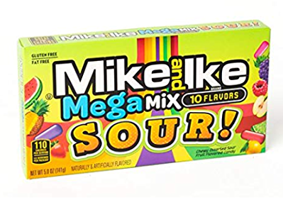 Mike and Ike Mega Mix: Sour!