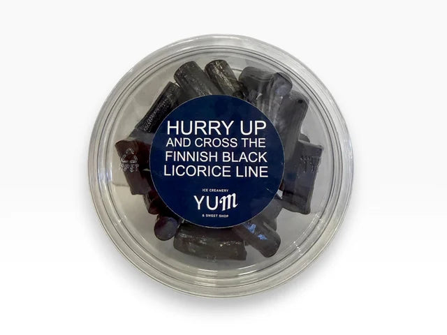 Hurry Up! Finnish Black Licorice