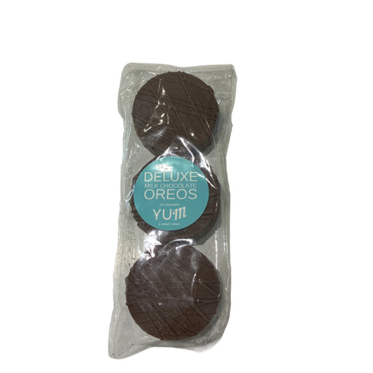 Deluxe 3 Piece Milk Chocolate Oreos