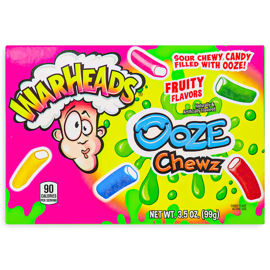 Warheads Ooze Chewz Movie Box