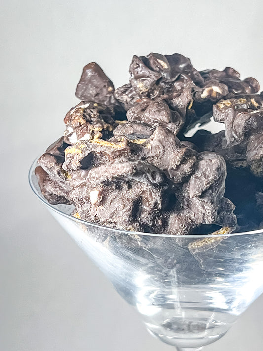Dark Chocolate OMFG Graham Clusters