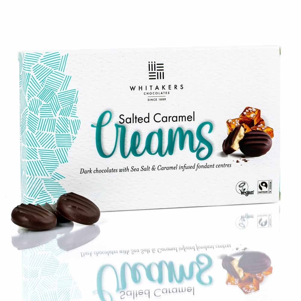 Whitakers Vegan Salted Caramel Creams