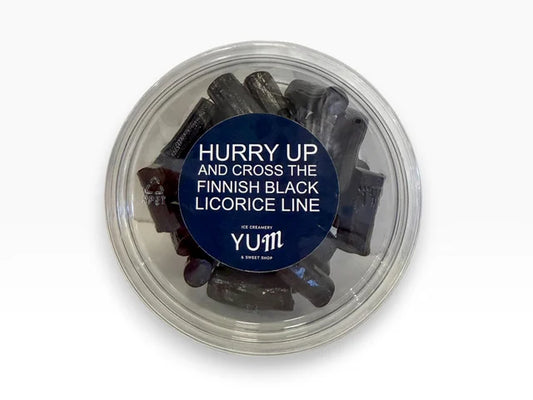 Hurry Up! Finnish Black Licorice