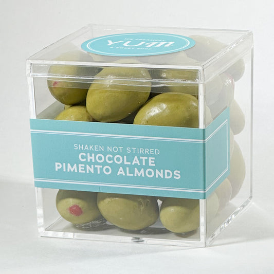 Shaken Not Stirred Chocolate Pimento Almonds