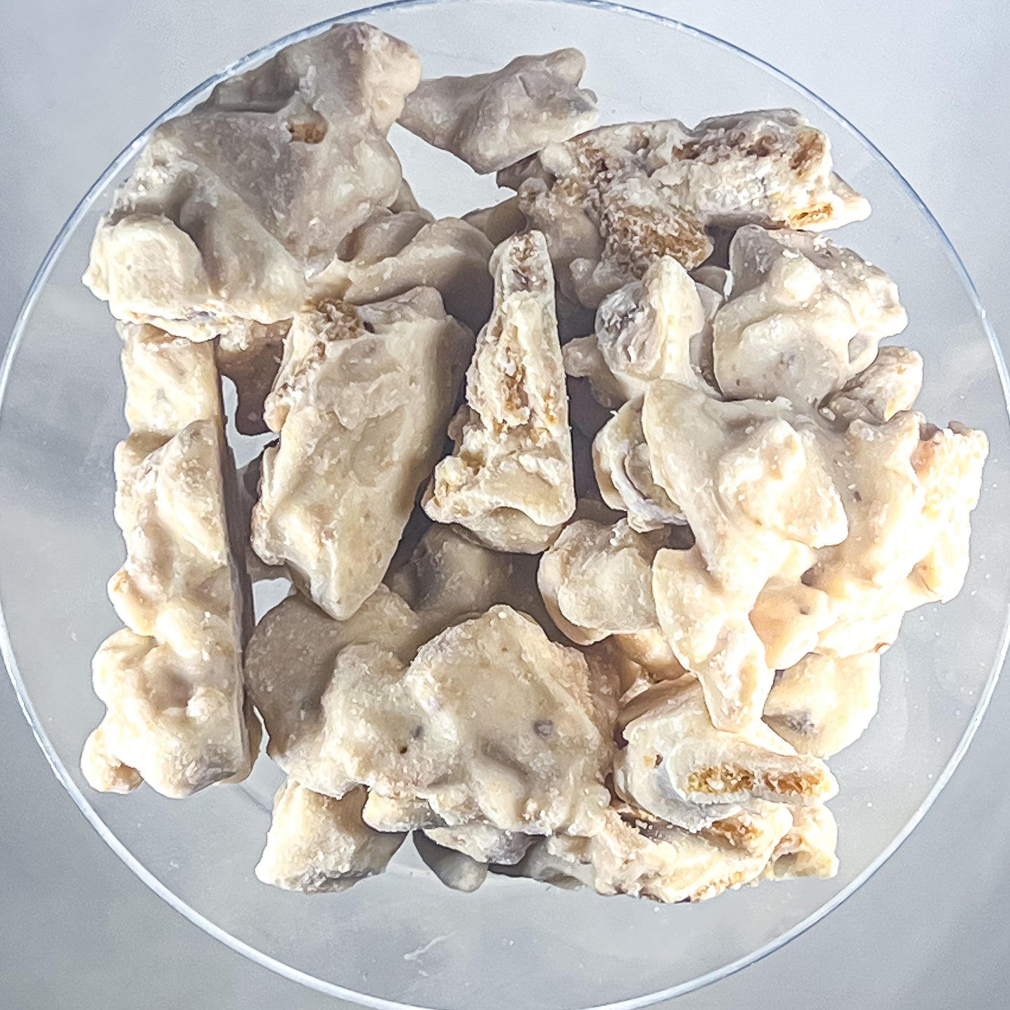 Vanilla Almond OMFG Toffee Clusters