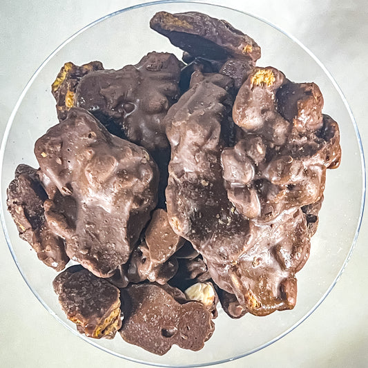 Milk Chocolate OMFG Toffee Clusters