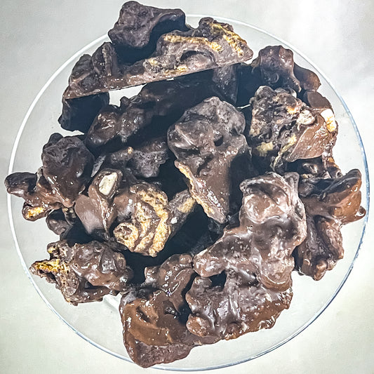 Dark Chocolate OMFG Graham Clusters