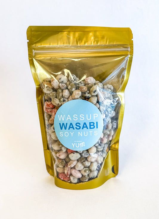Wassup Wasabi Soy Nuts