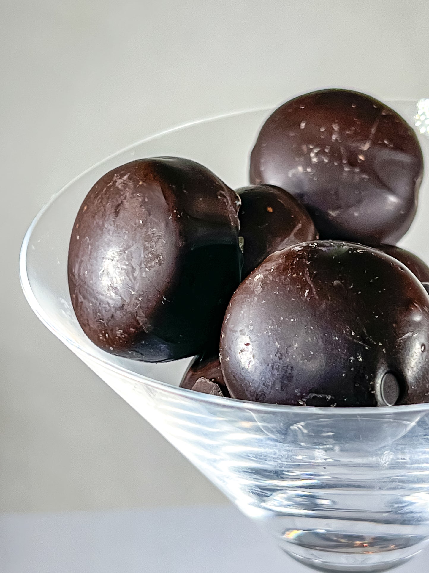 Dark Chocolate Peppermint Drops