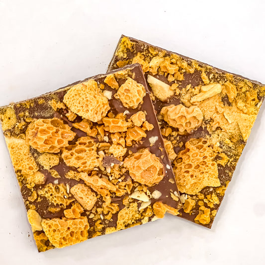 Milk Chocolate Sponge Toffee Bark