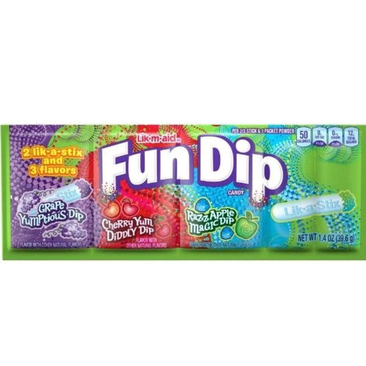 Fun Dip 3 Flavour Pack